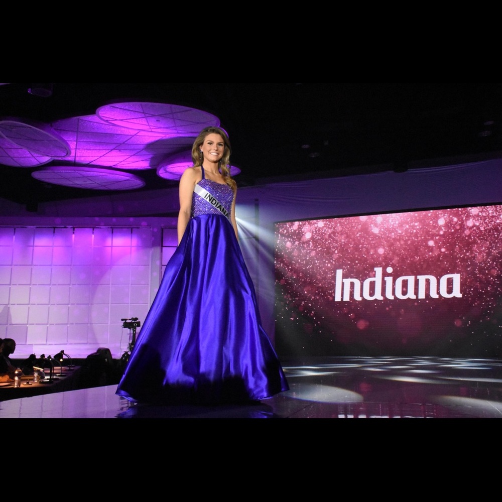 Sherri Hill Purple Ballgown